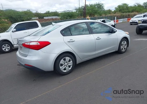 2015 Kia Forte Lx из США, поврежденный, VIN KNAFK4A61F5429199